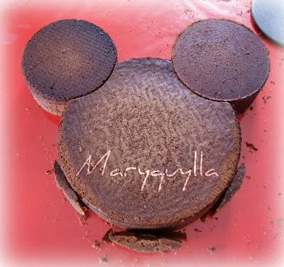 La manchega loca: TARTA CARA MINNIE