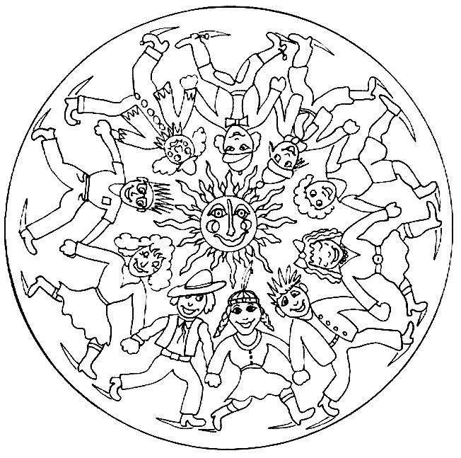 Mandalas del carnaval - Imagui