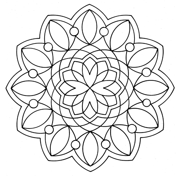 Mandala Coloring Pages - Free Printable Pictures Coloring Pages ...