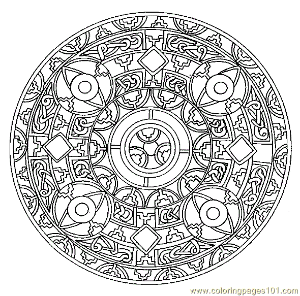 MANDALA COLORING PAGES PRINTABLE | Coloringpages321.