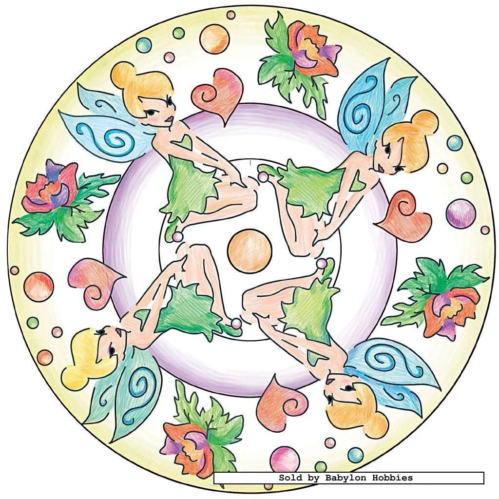 Mandala Disney Fairies by Ravensburger 299737 | eBay