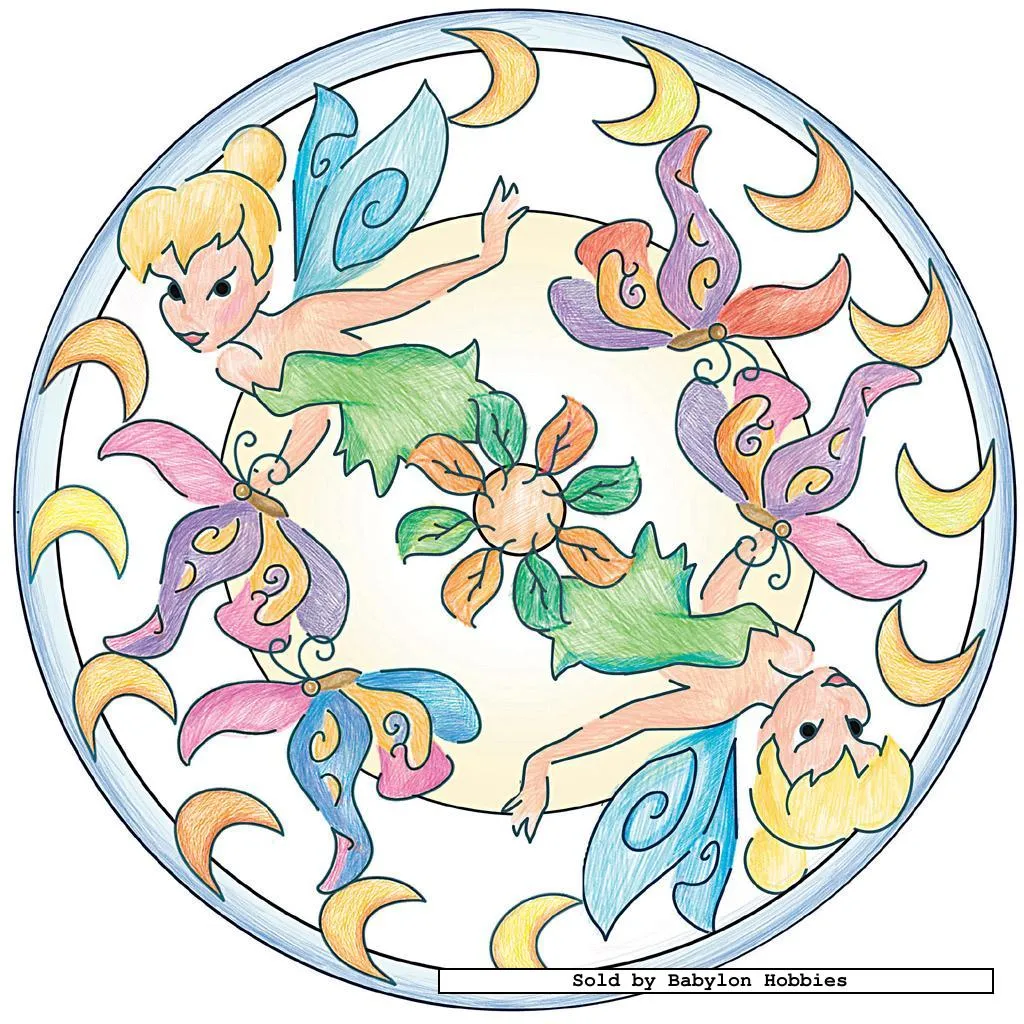 Mandala Disney Fairies by Ravensburger 299737 | eBay