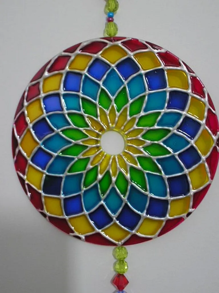 Mandala em CD | Chão de Giz | Elo7