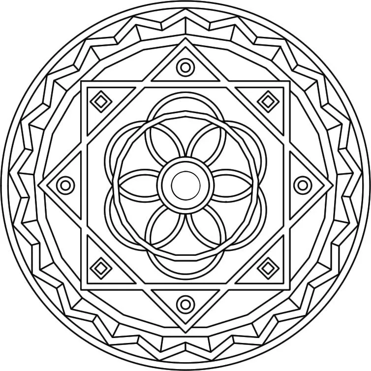 Mandala para la Gratitud - Mandalas Para Todos