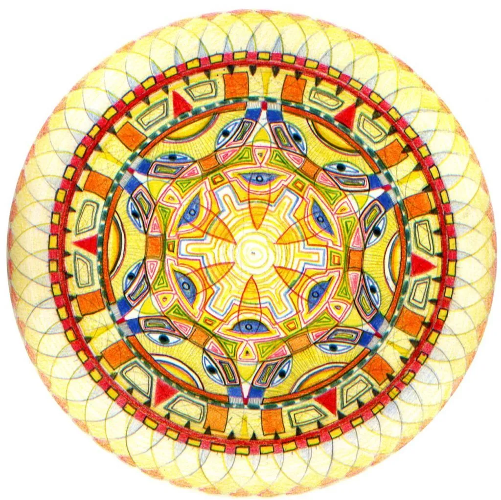 Mandala Maya (Reproducción en vinilo) Isard Miralles Torrecillas ...