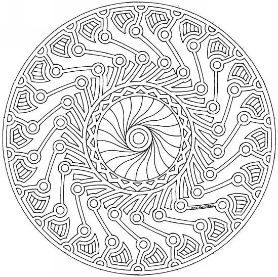 Mandala mov | Mandala | Pinterest