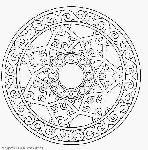 Mandala para pintar | YogART