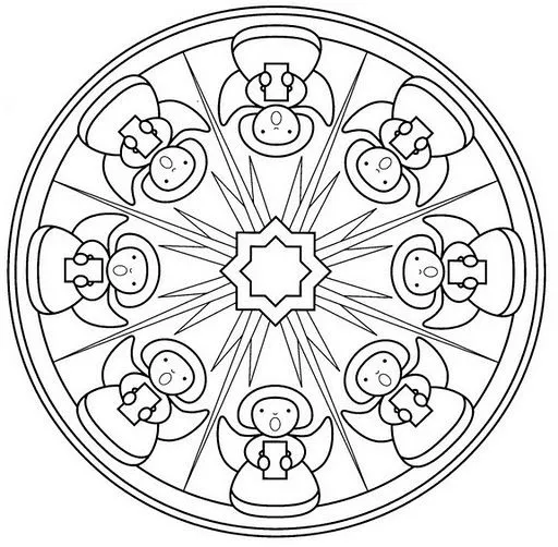 Mandalas de angeles - Imagui