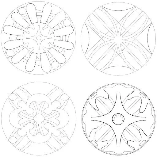 Mandalas para colorear.