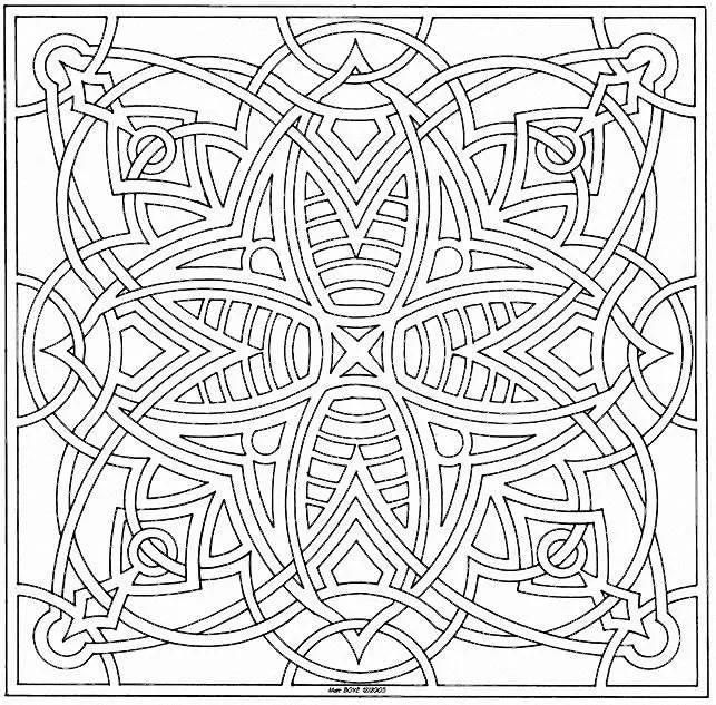 Mandalas Para Pintar: marzo 2012