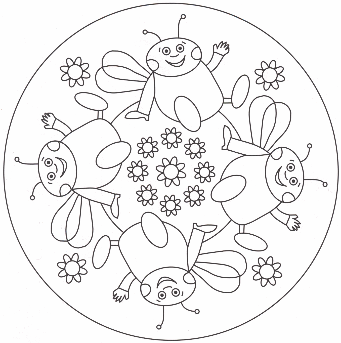 MANDALAS PARA COLOREAR: MANDALAS DE ANIMALES