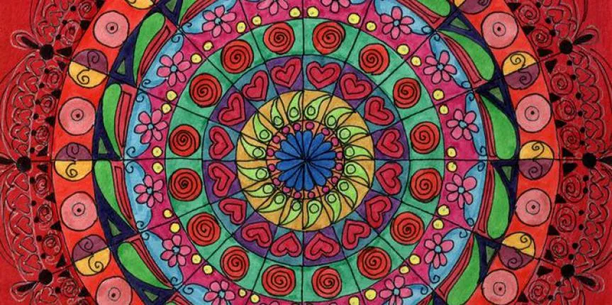 Imagenes de mandalas a color - Imagui