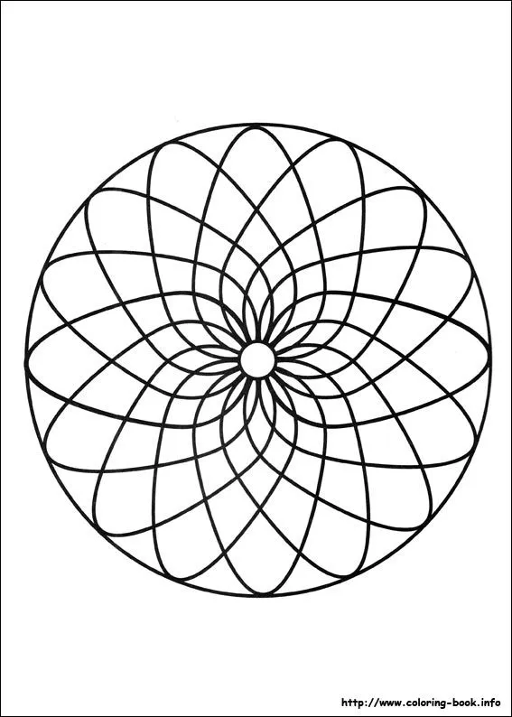 Mandalas coloring pages on Coloring-Book.info