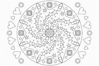 Mandalas Para Colorir: Mandala 3