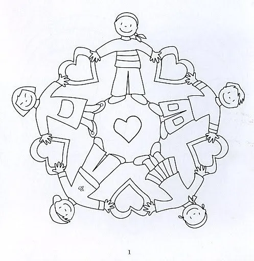 Mandalas del derecho del niño - Imagui