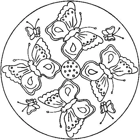 Mandalas lindas para colorir - Desenhos e Riscos