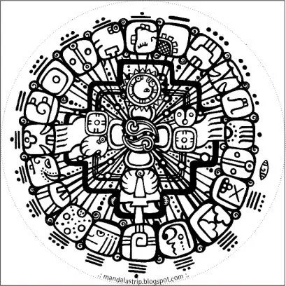 Mandalas mayas - Imagui