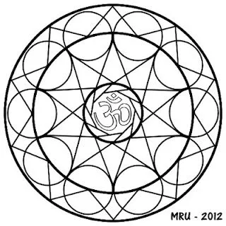 Mandalas - MRU - : MANDALA OM PARA PINTAR