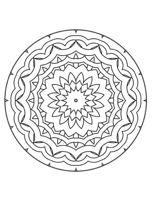 MANDALAS para niños para colorear : 27 páginas de mandalas para ...