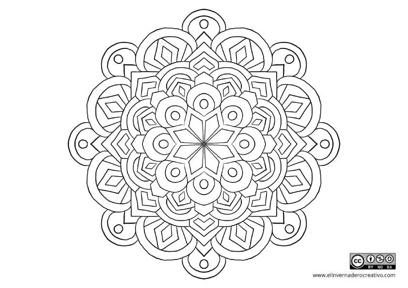 Mandalas para niños: cómo plantear esta actividad - El invernadero creativo