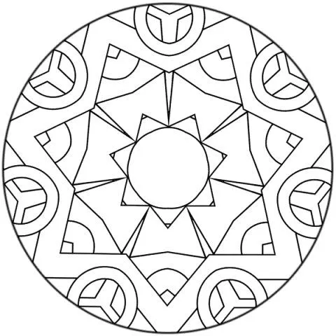 Mandalas Para Pintar: enero 2011