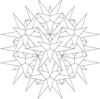 Mandalas Para Pintar: mandala tridimensional