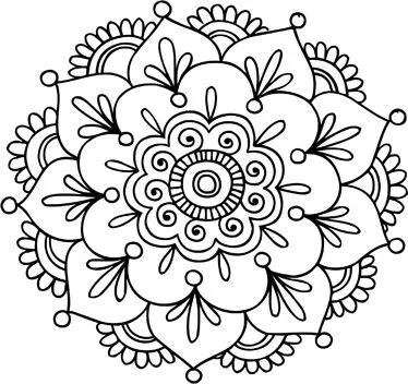 Mándalas para pintar: Mandalas para colorear en fechas especiales ...