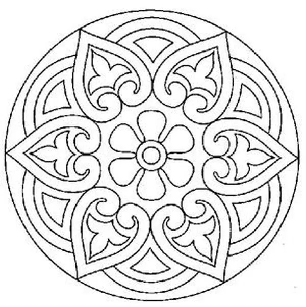 Mandalas Para Pintar: mandalas para imprimir