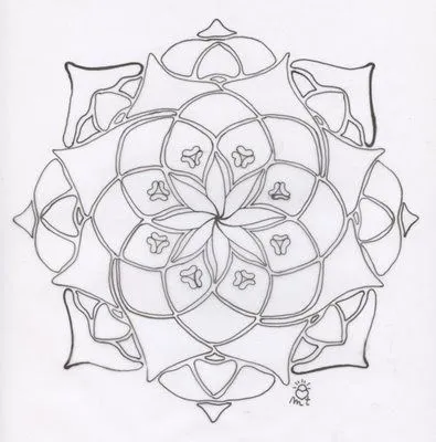 mandalas para vivir: Plantillas de mandalas para colorear