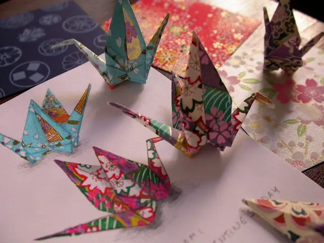 mandarinux: Pajaritos de origami