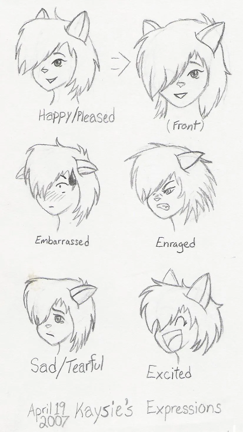 Manga Expression Study by Akili-Amethyst on DeviantArt