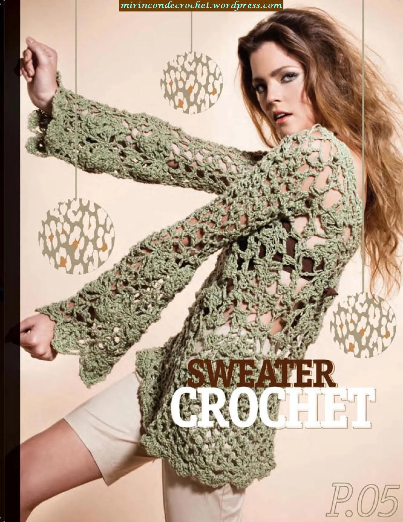 Mangas largas y calado | Mi Rincon de Crochet