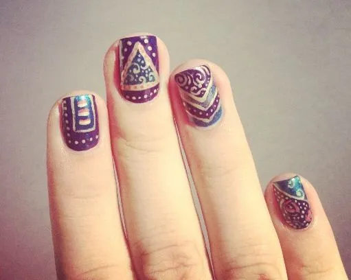 Manicura con diseños bonitos paso a paso - Belleza y Peinados