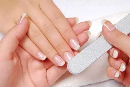 MANICURA FRANCESA PASOS : UÑAS MANICURE Y PEDICURE