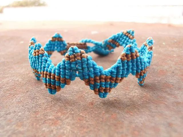 Pulseras de macrame paso a paso - Imagui