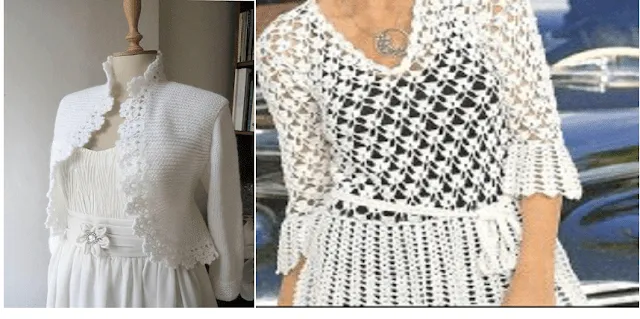 MANITAS CREATIVAS Y ALGO MAS: Lana -Hilo -Ideas de sacos en crochet