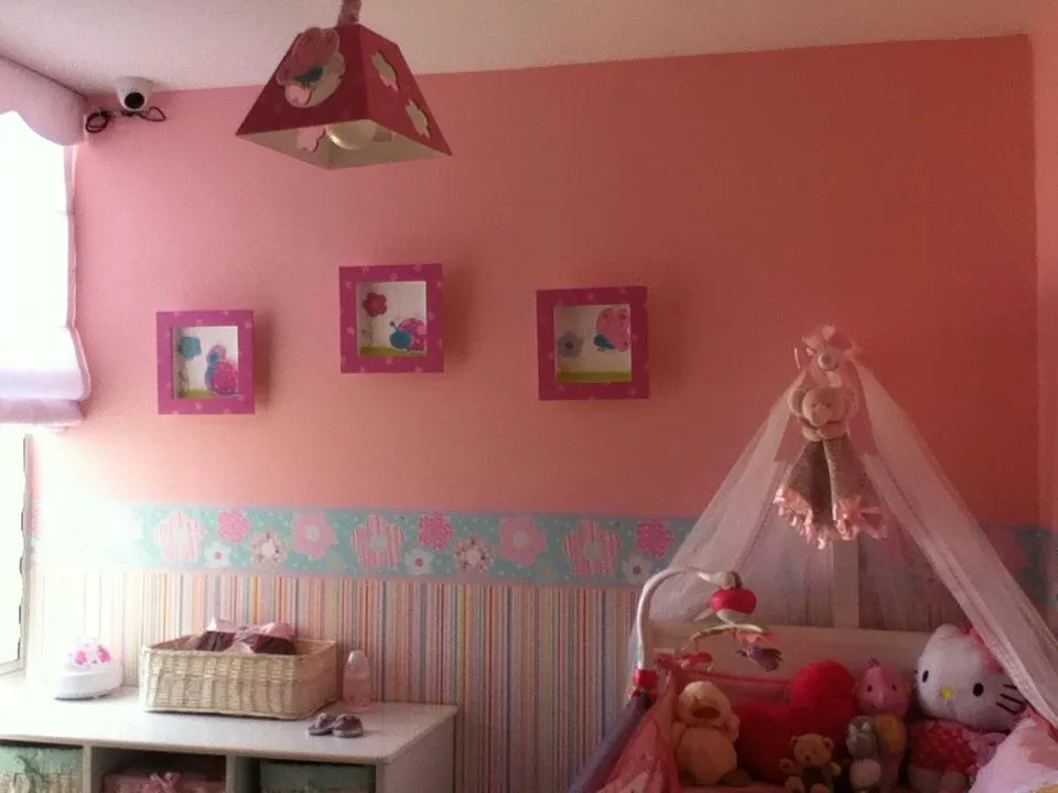 todo a mano decoraciones: cuadros para decorar el cuarto de niñas