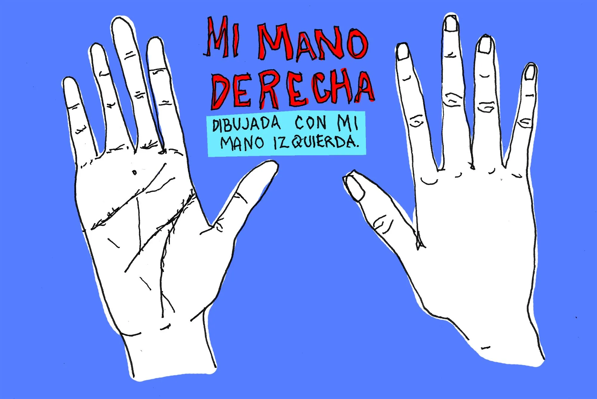 mano derecha con la mano izquierda | marcelilla pilla ···