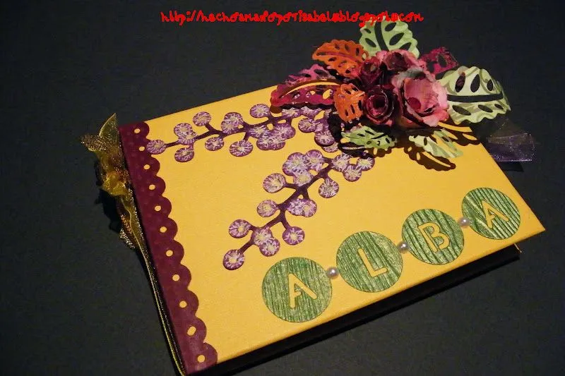 HECHO A MANO POR ISABEL: MINI ALBUM PARA TAGS. OTRO DESPLEGABLE ...