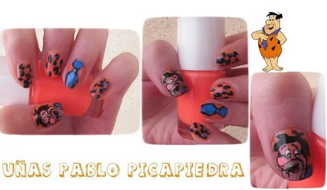 Todo Sobre Manos y Pies: Uñas con Diseño de los Picapiedras