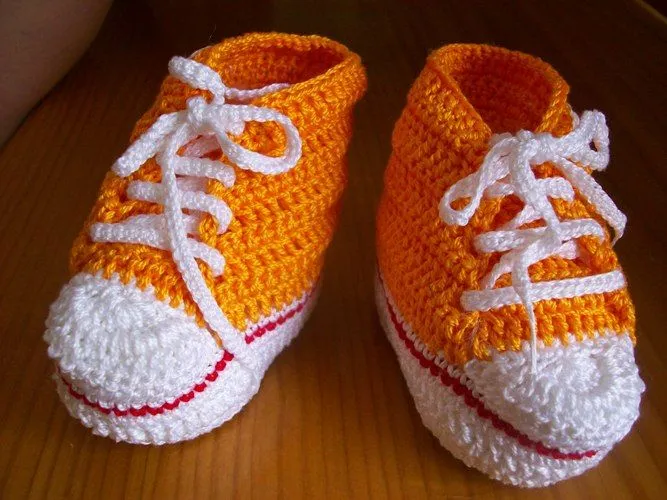 Tenis Tipo Converse Tejidos A Crochet | Tattoo Design Bild