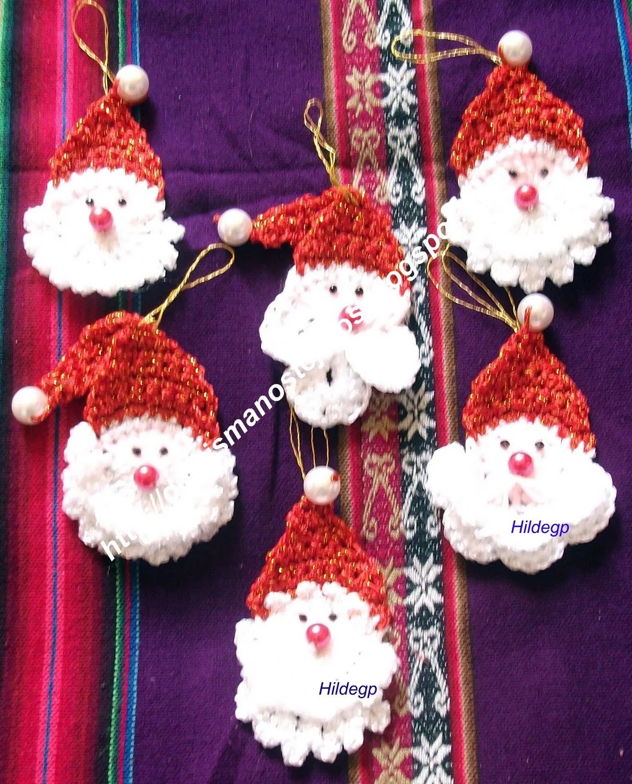 DE MIS MANOS TEJIDOS Y MAS...: Papa noel a crochet