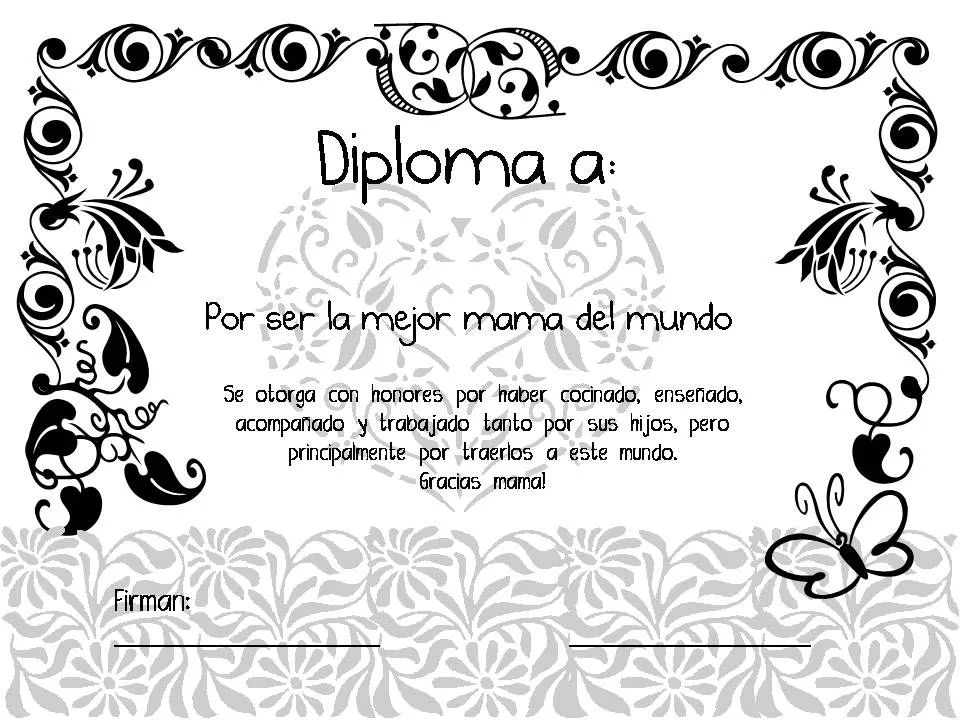 Mantas Decoradas y Regalos Personalizados "Wish": Diplomas para ...