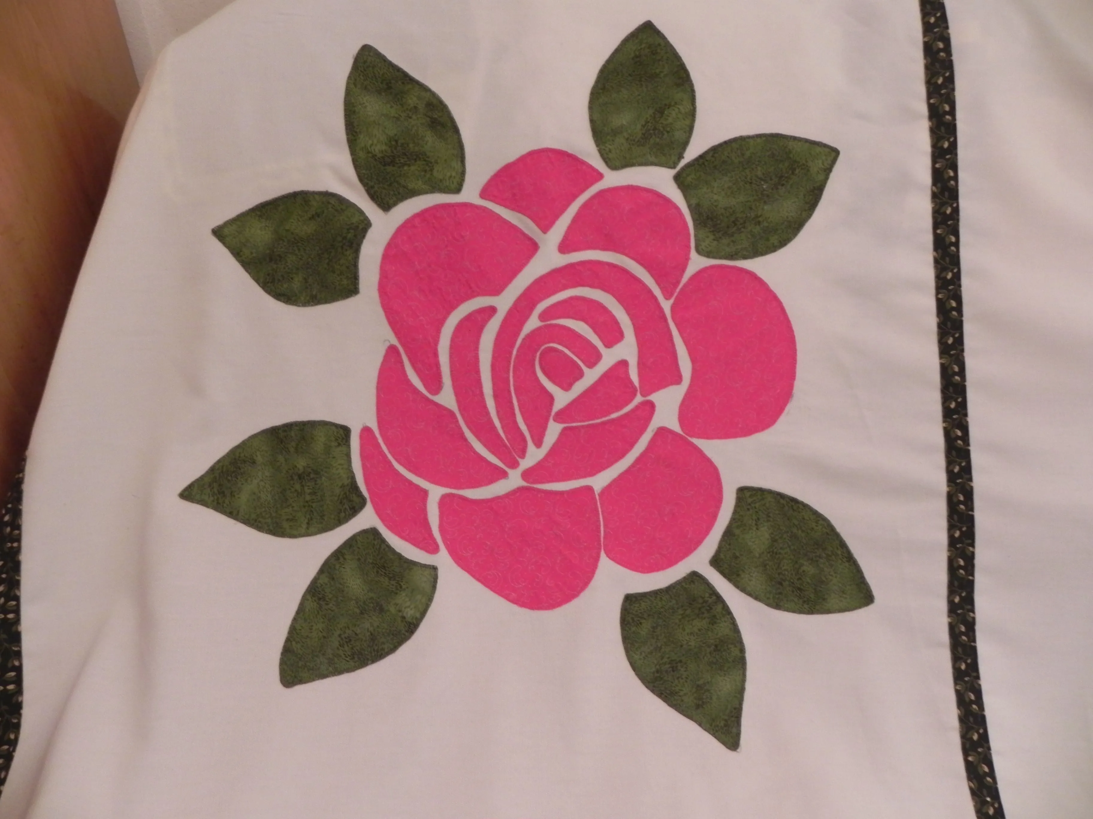 Mantel de patchwork. Patchwork tablecloth. | Tijeras y cuchara