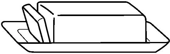 Mantequilla para colorear - Imagui