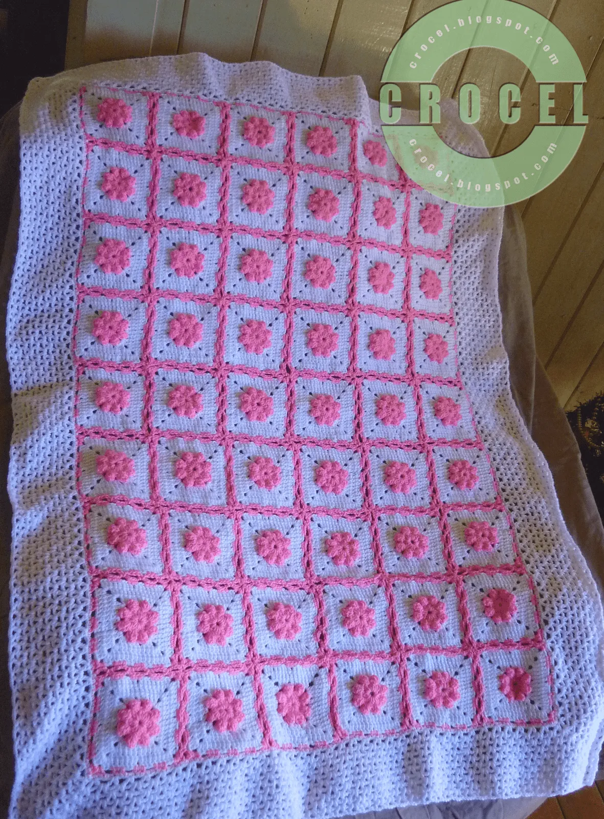 Tejido a crochet colchas para bebé - Imagui