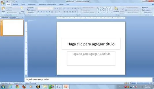 Manual de Power Point 2007 - Monografias.com