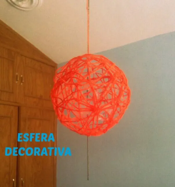 MANUALIDAD: ESFERA DECORATIVA :)