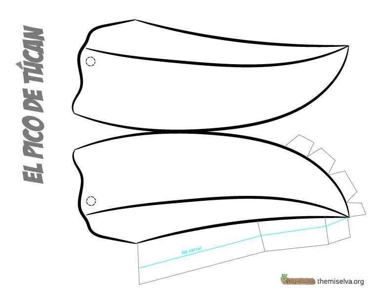 Manualidad: el pico de túcan | Themiselva kids