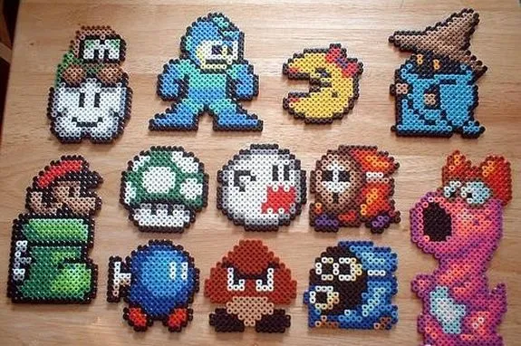 Manualidad: Practica el Pixelart con las manualidades Hama Beads